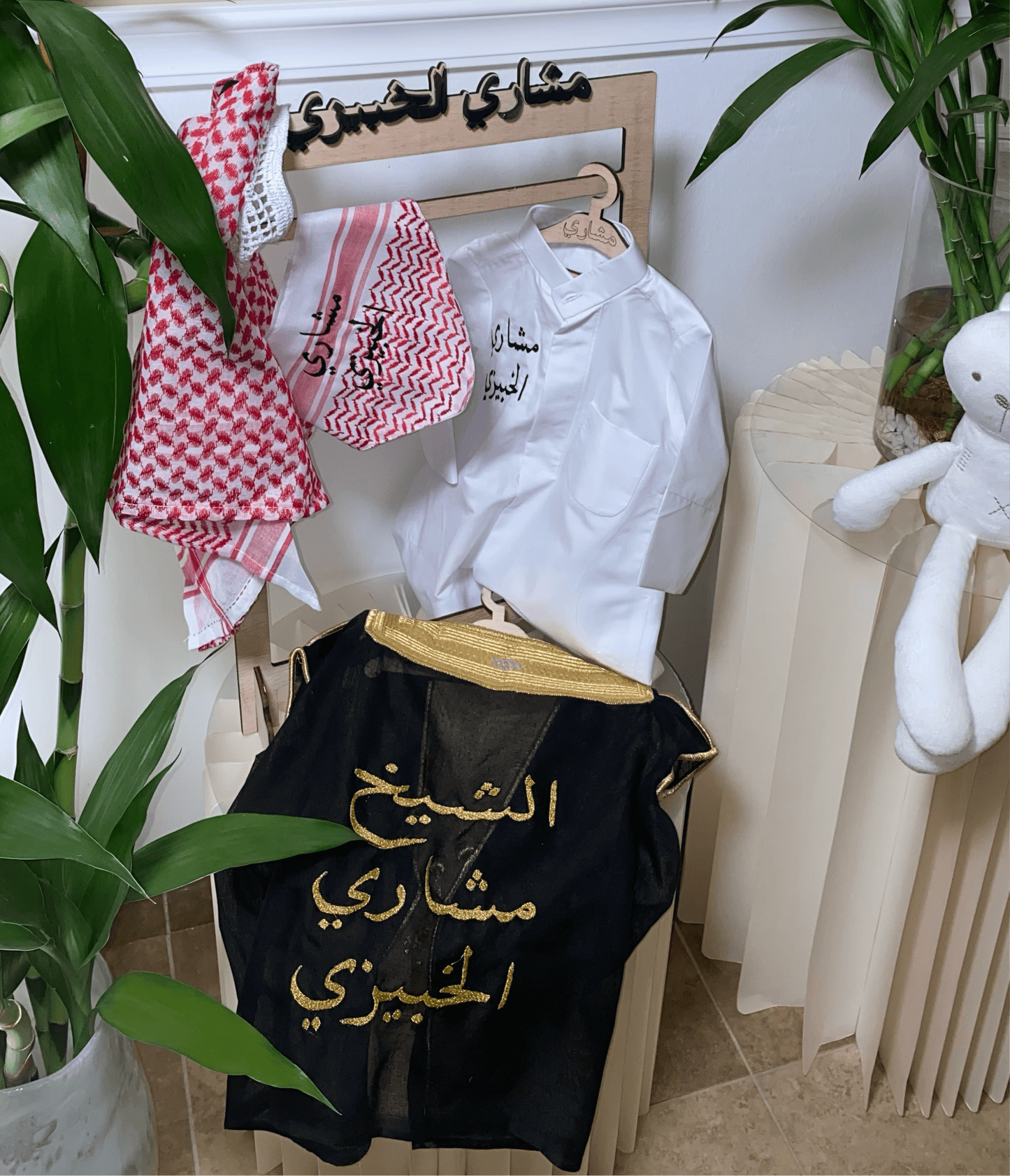 baby humod دشداشة مع صدرية شماغ