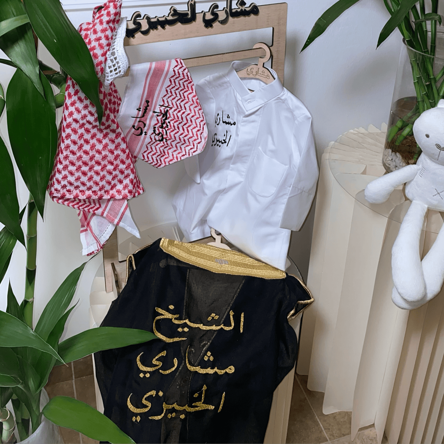 baby humod دشداشة مواليد مع بشت