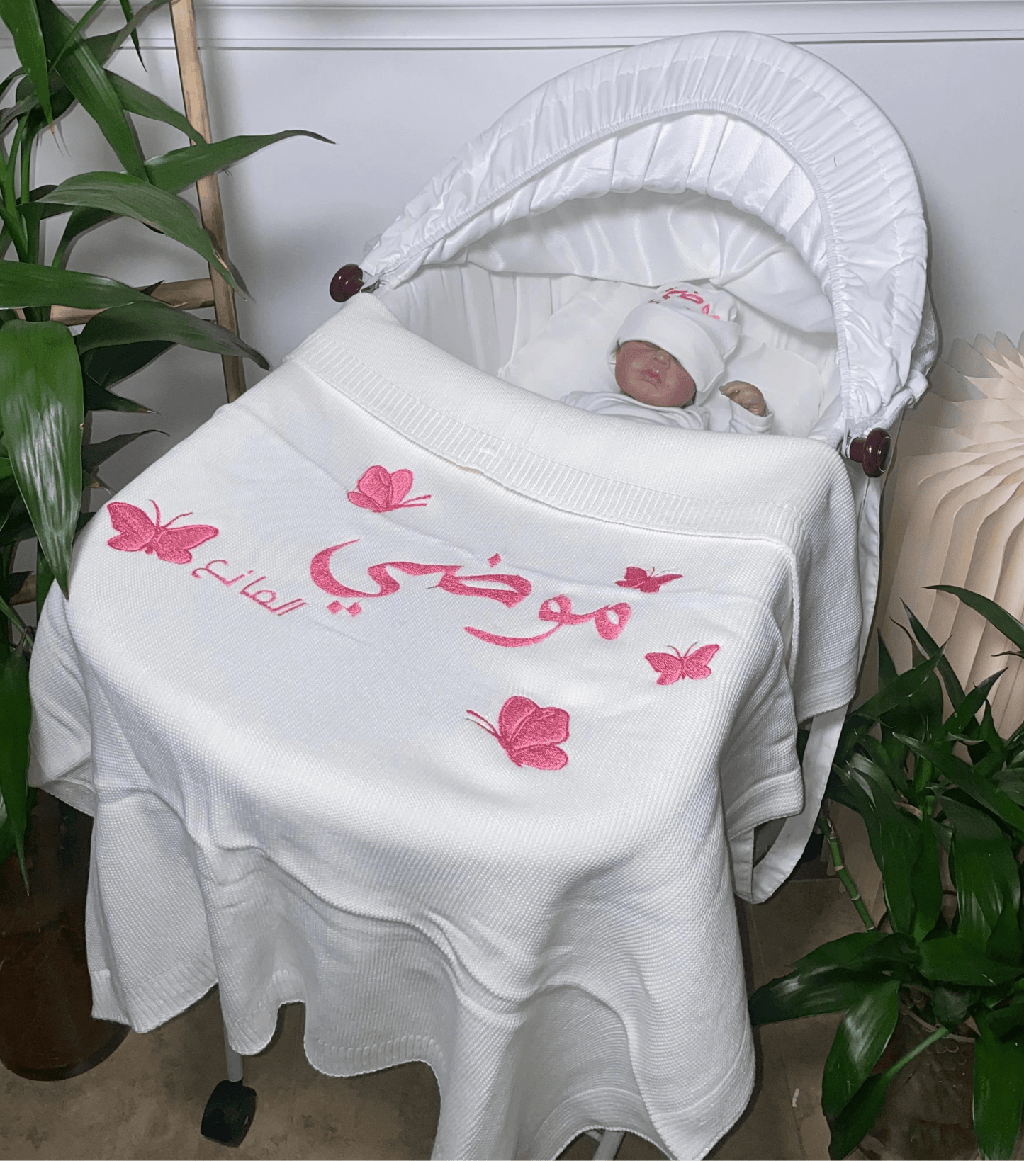 Baby Humod Store بطانية استقبال تريكو