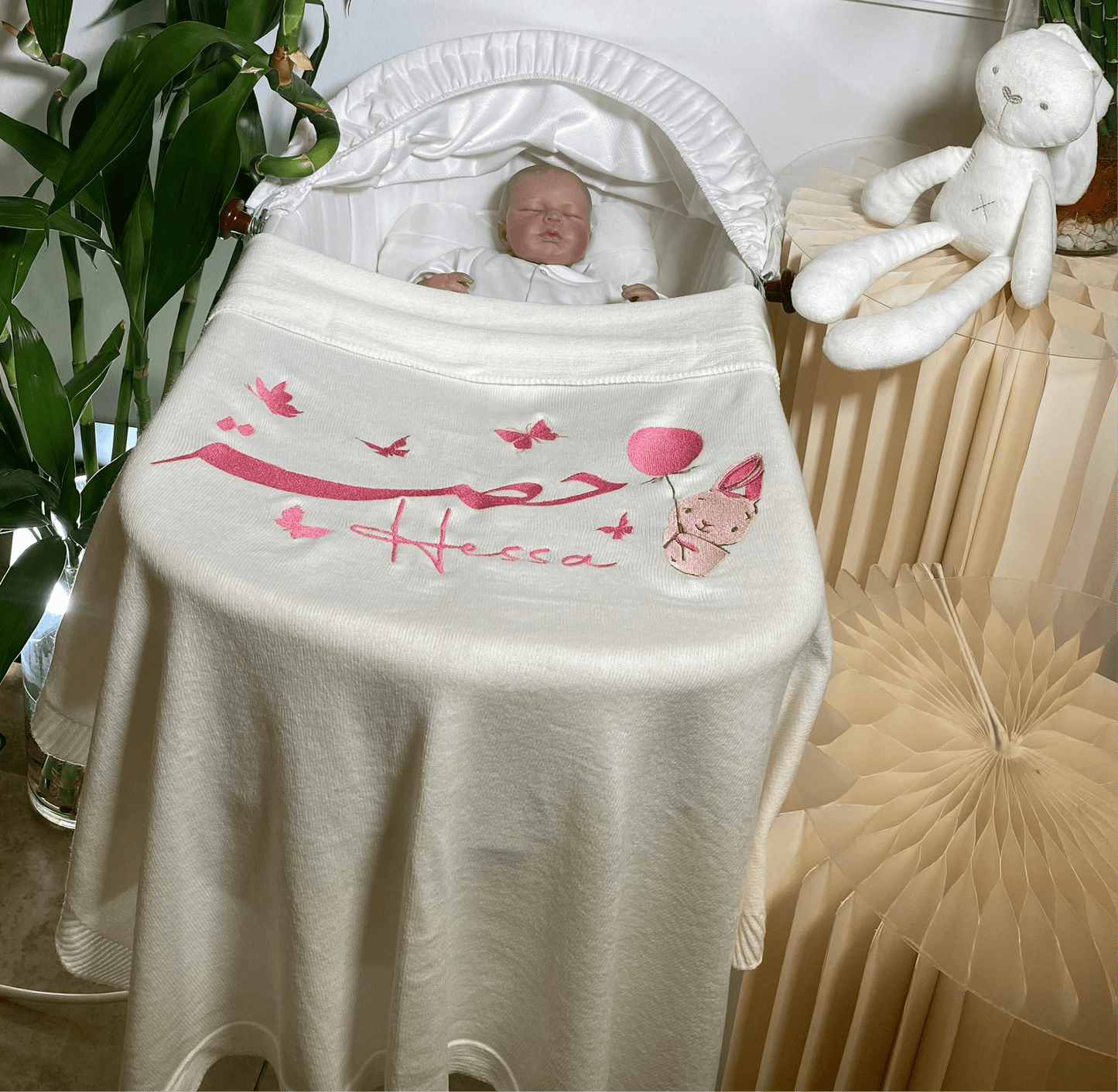 Baby Humod Store بطانية استقبال تريكو