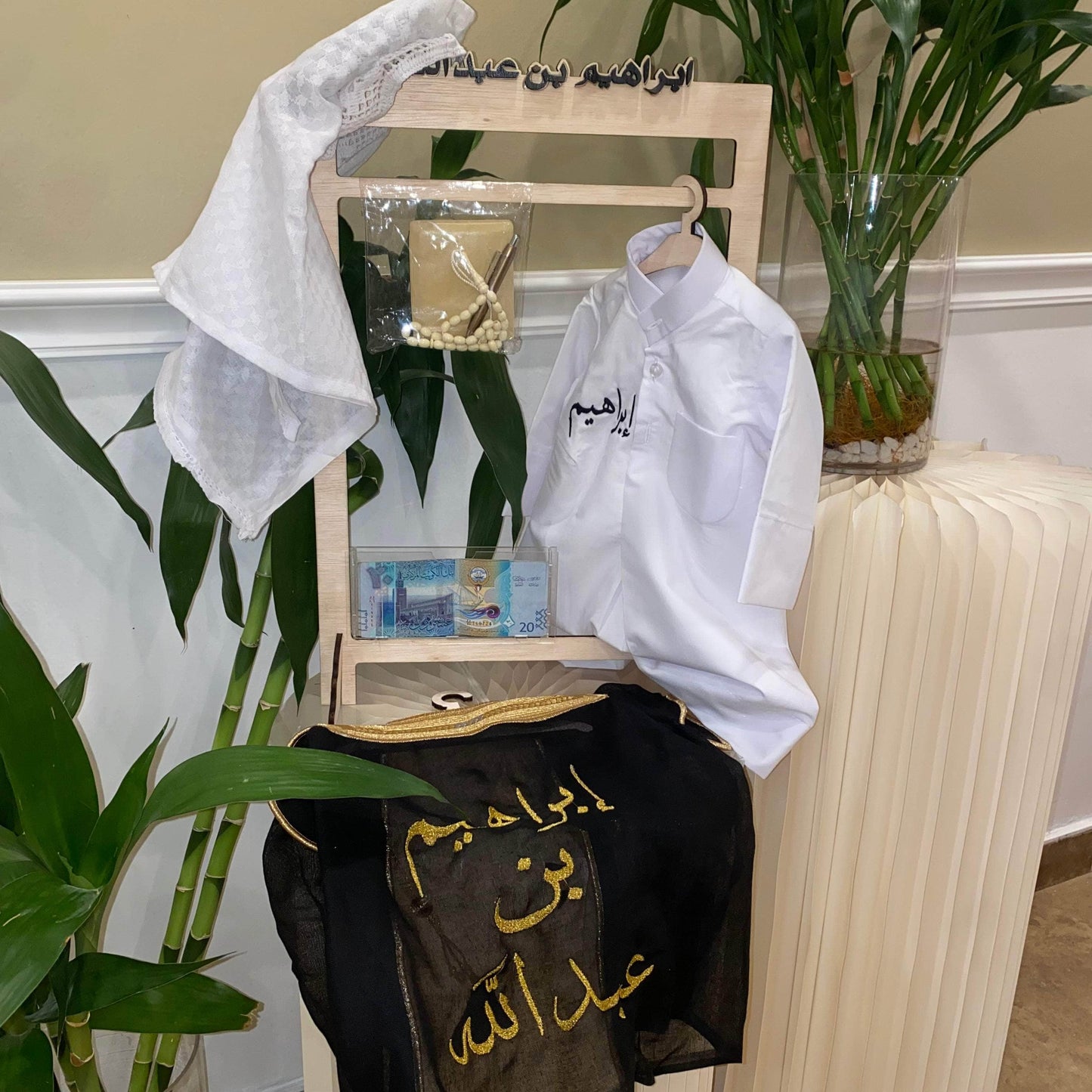 baby humod دشداشة مواليد مع بشت