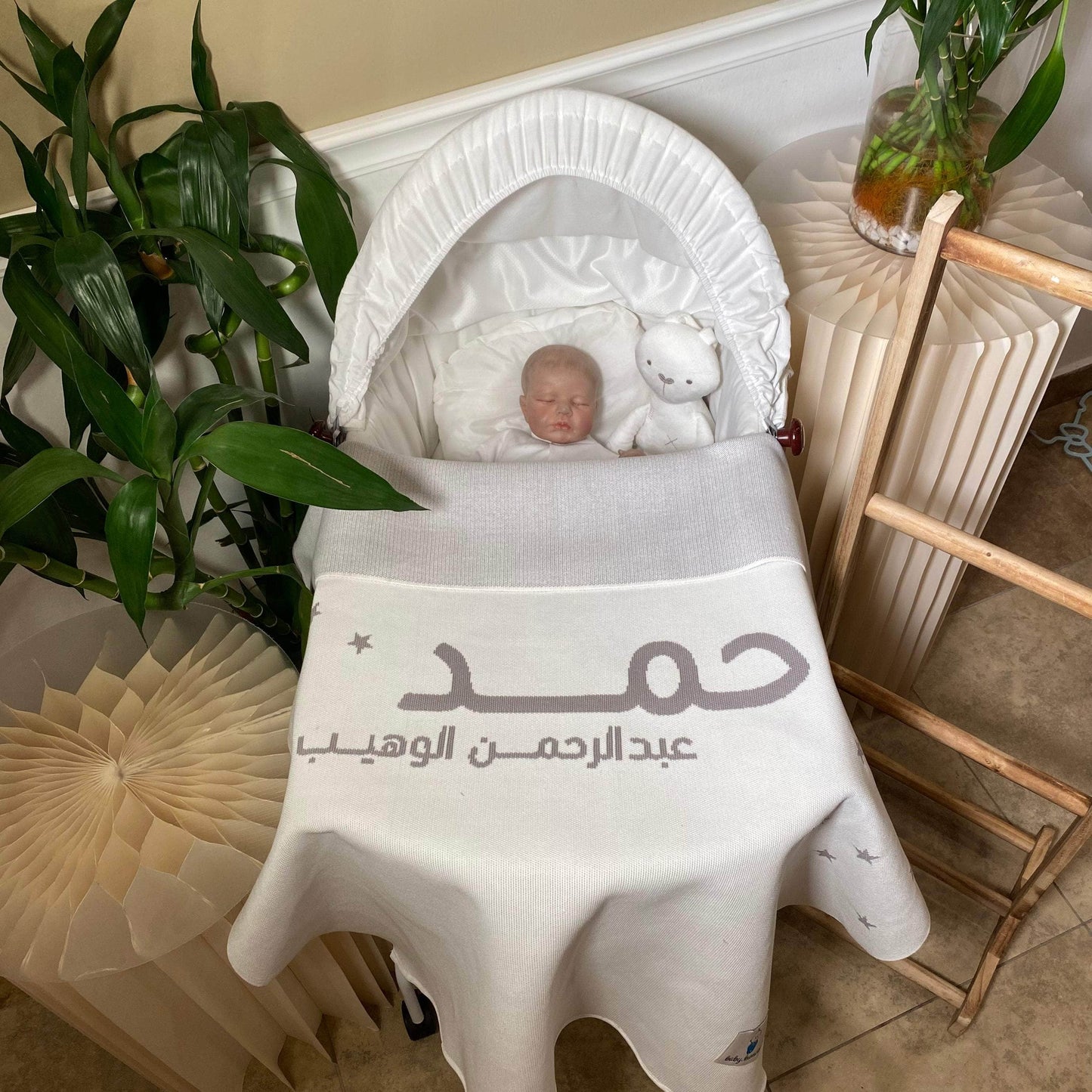 Baby Humod Store بطانية استقبال نسيج