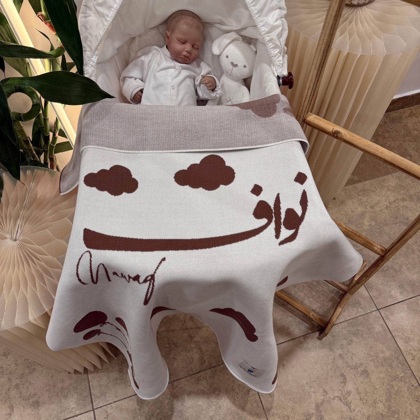 Baby Humod Store بطانية استقبال نسيج