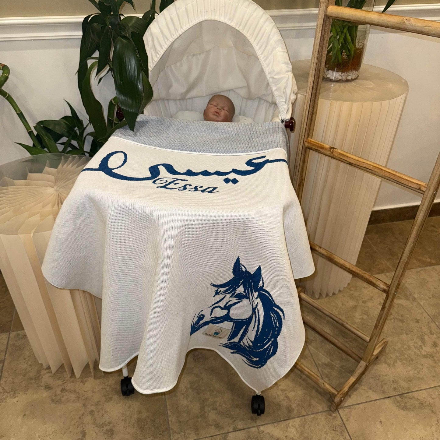 Baby Humod Store بطانية استقبال نسيج