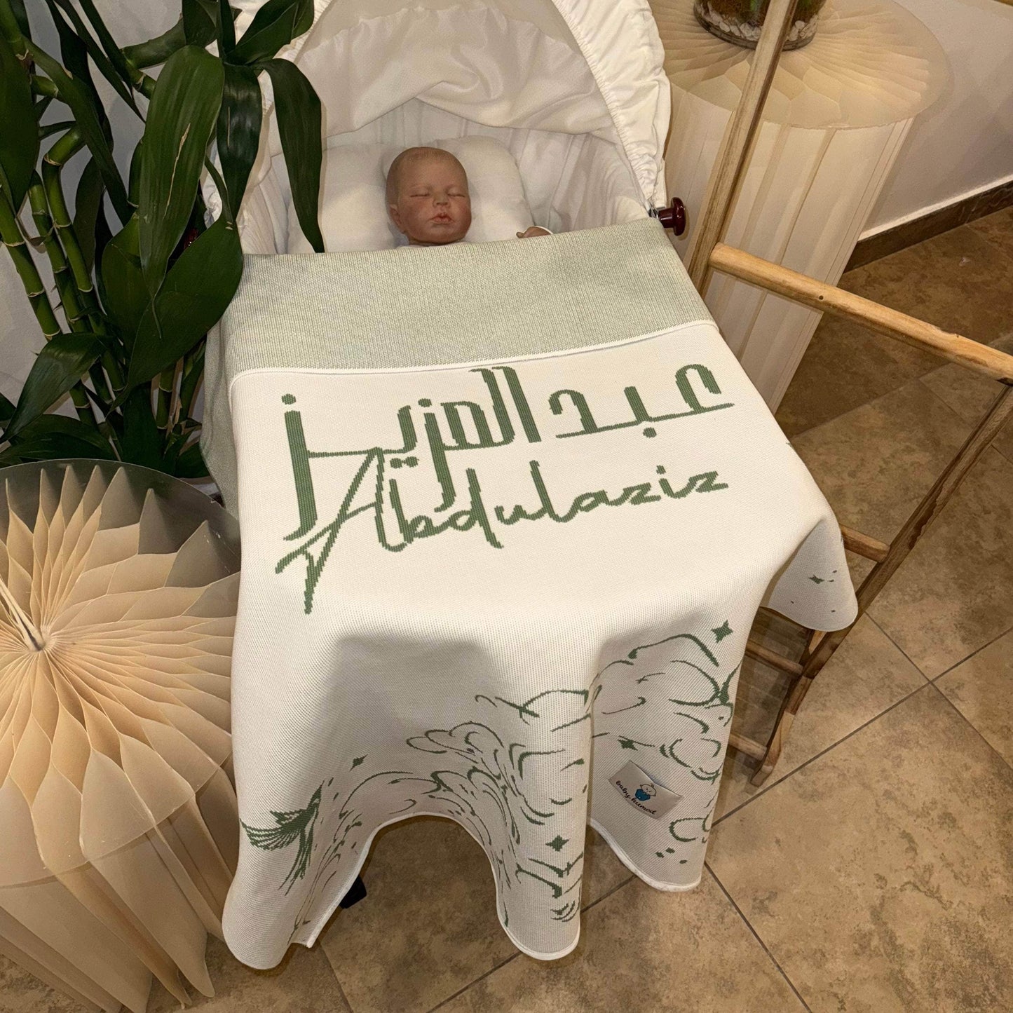 Baby Humod Store بطانية استقبال نسيج