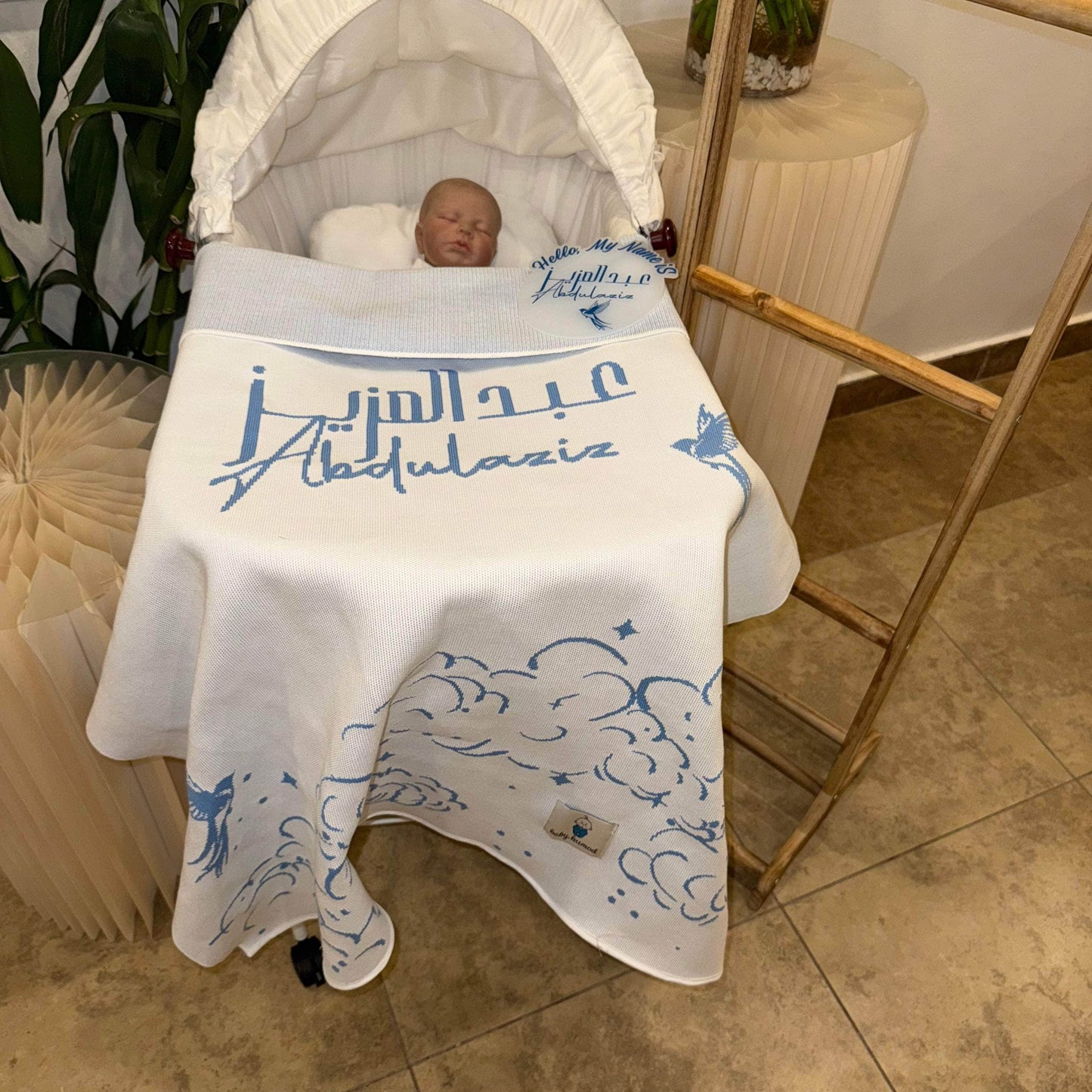 Baby Humod Store بطانية استقبال نسيج