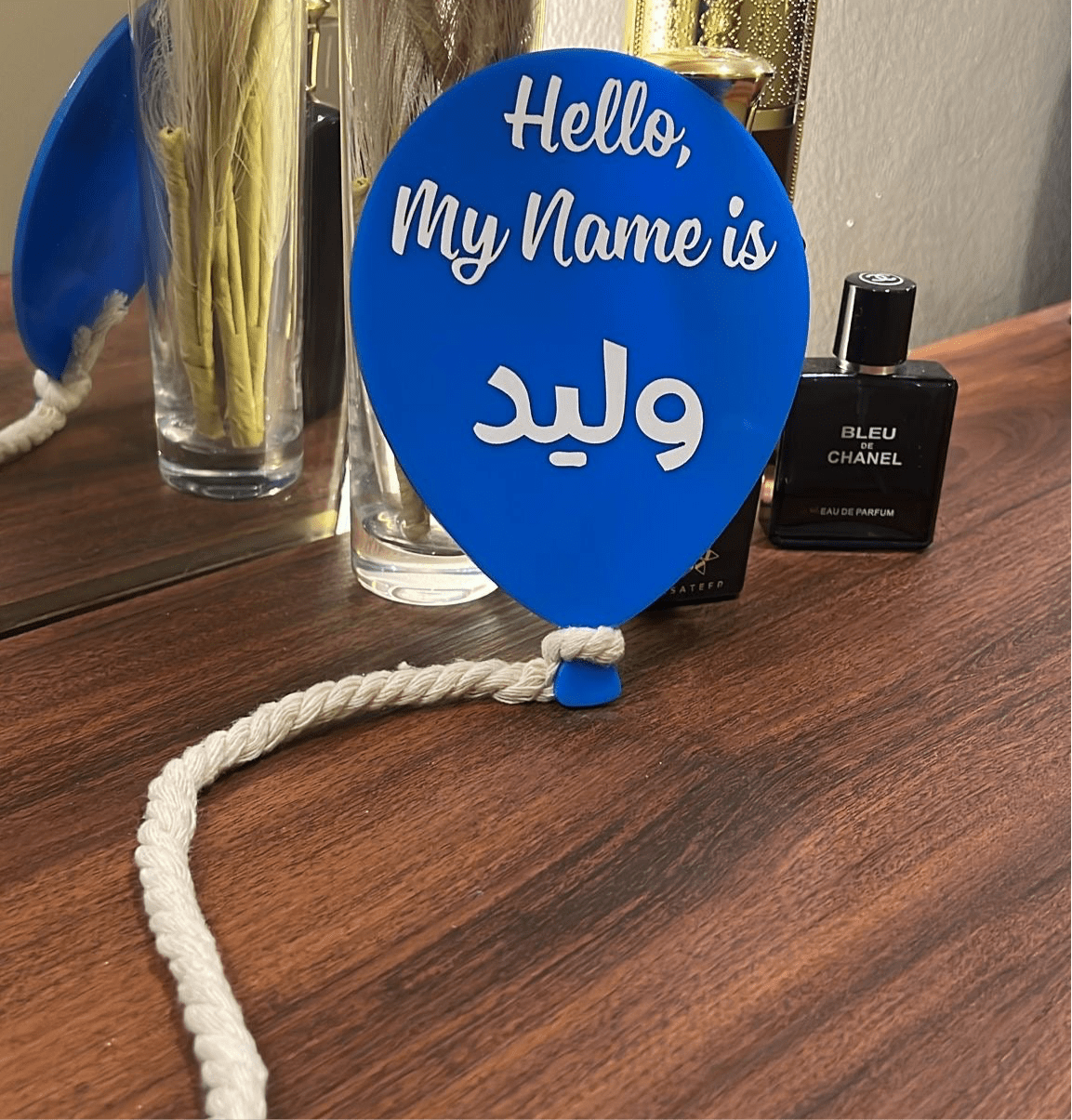 Baby Humod Store اكريلك شكل بالون