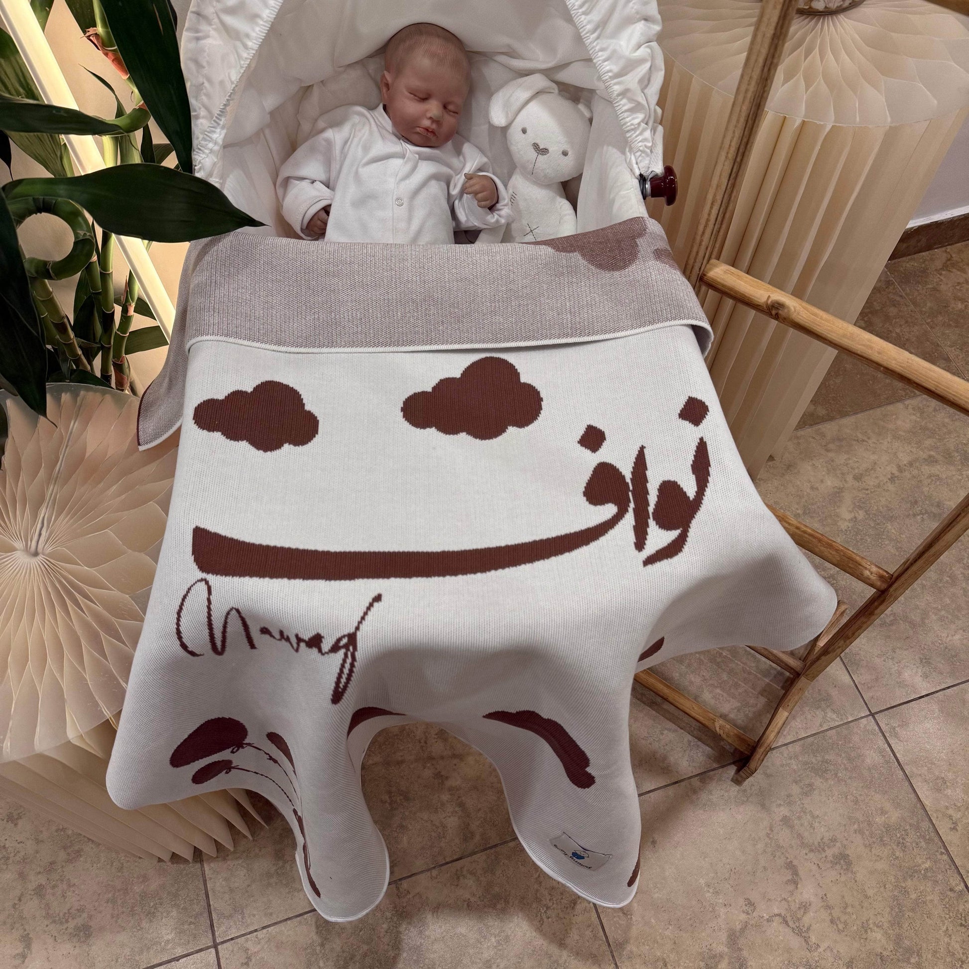 Baby Humod Store بطانية استقبال نسيج