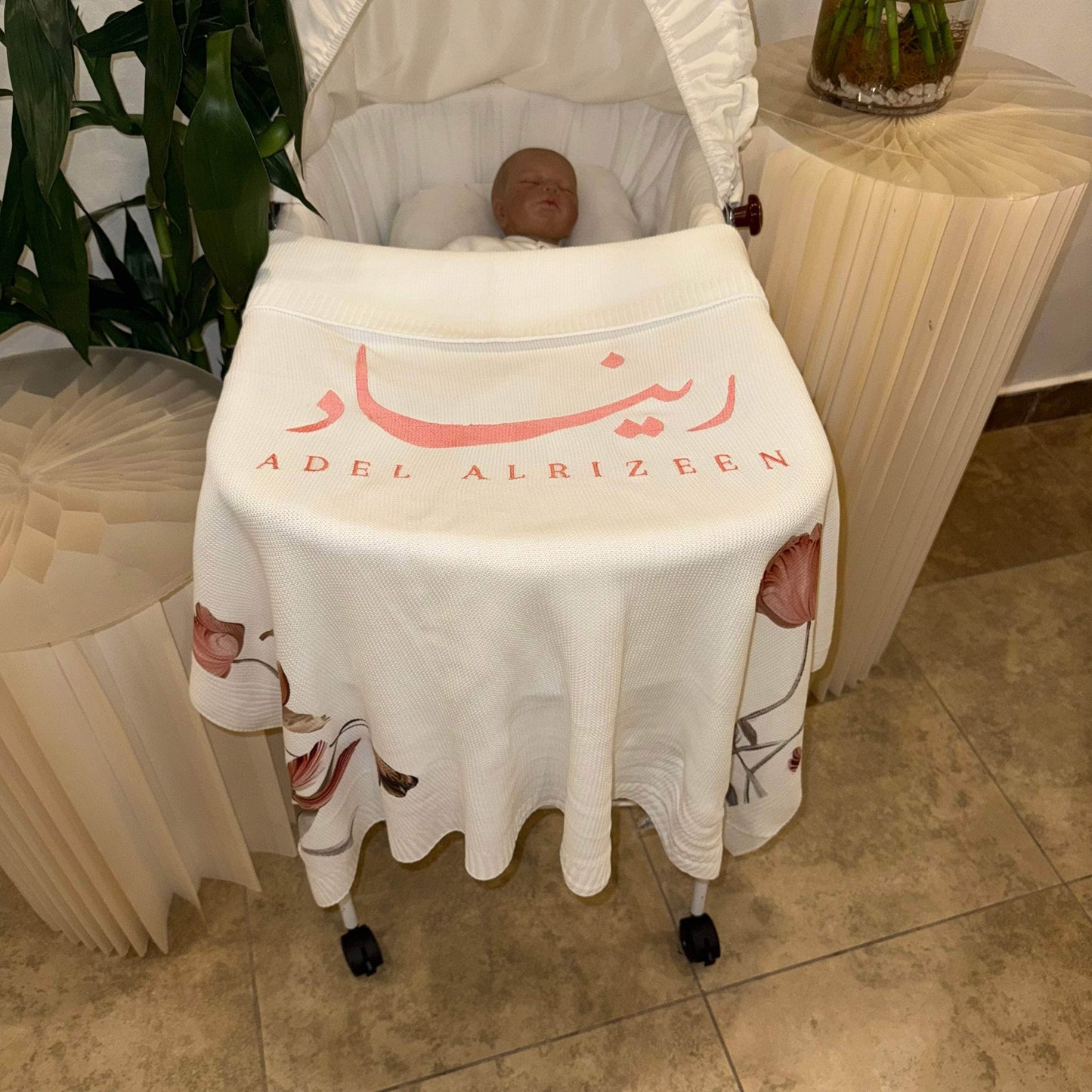 baby humod بطانية استقبال طباعة DTF