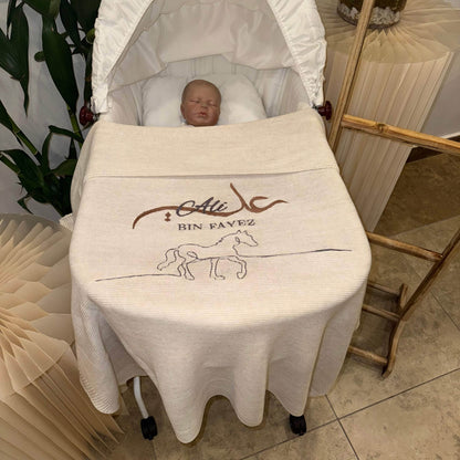 Baby Humod Store بطانية استقبال تريكو