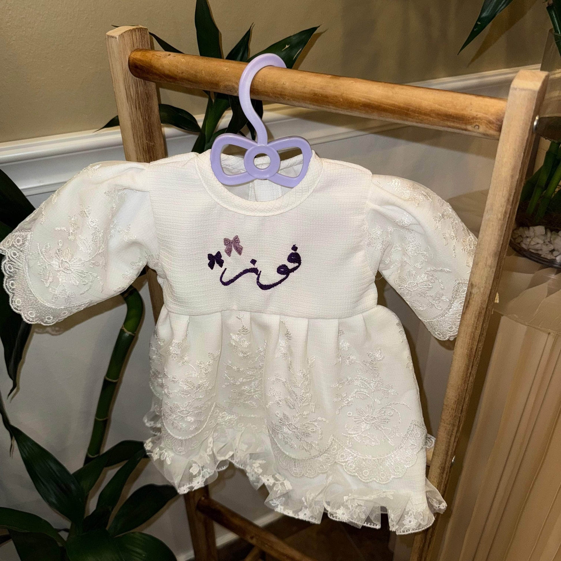 Baby Girl Dress Newborn Sets with Custom Embroidery – Baby Humod