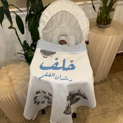 Baby Humod Store بطانيه نسيج مع طباعه Dtf