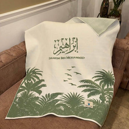 Baby Humod Store أوف وايت بطانية استقبال نسيج