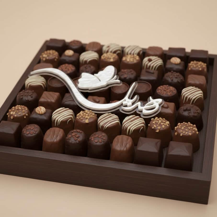 Chocolate Acrylic Baby Sign Name – Baby Humod Store