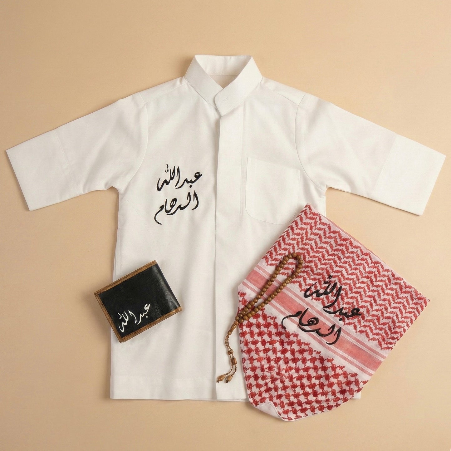 baby humod دشداشة مع صدرية شماغ