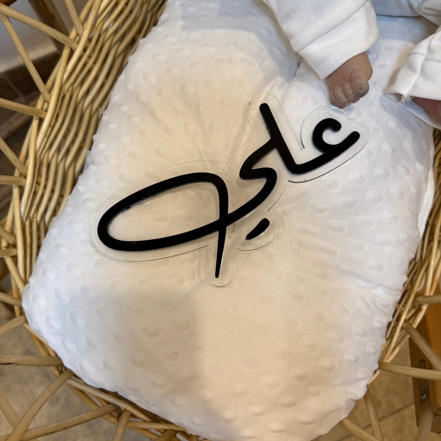 baby humod 20 سم لوحة اكريلك حلو الاستقبال